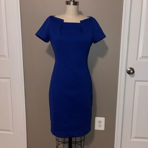 Tahari Sheath Royal Blue Dress - Worn Once